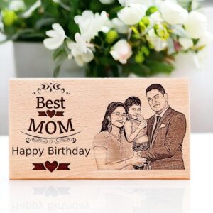 Personalized Wooden Picture Frame for Momâ€™s Birthday