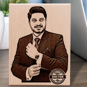 Personalized Worldâ€™s Best Doctor Photo Frame 5×4 inches