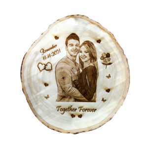 Personalized Wooden Engraved Photo Frame TP2